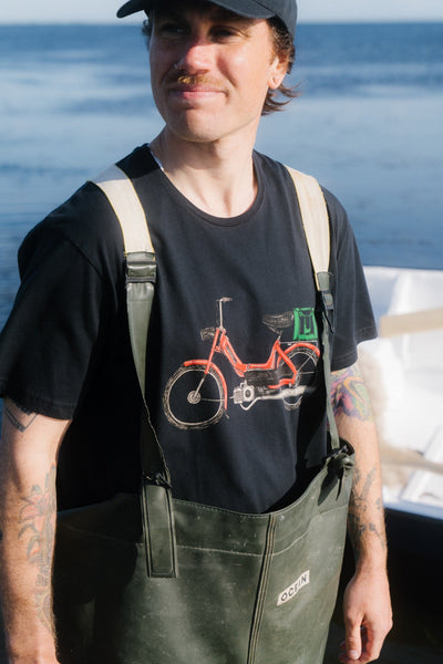 Lakor Red Maxi t-Shirt - Moonless Night - Lab10streetwear.com