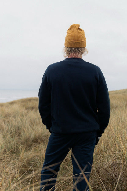 Light the Way Crewneck Sweater - Blueberry