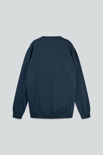Light the Way Crewneck Sweater - Blueberry