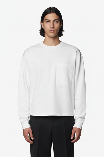 Ame Libre Observer Longsleeve Off White -lab10streetwear.nl