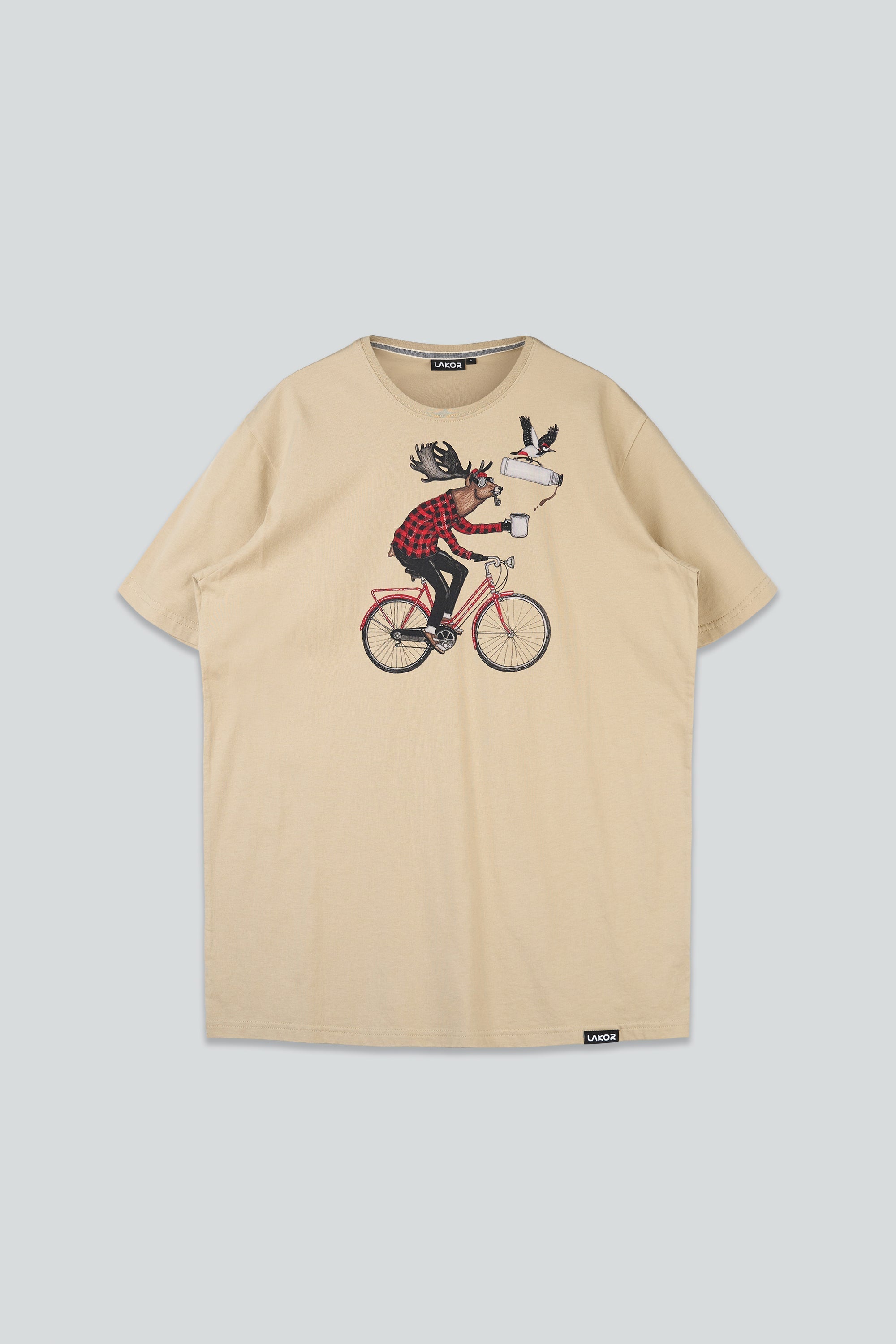 Off to Work T-Shirt - White Pepper