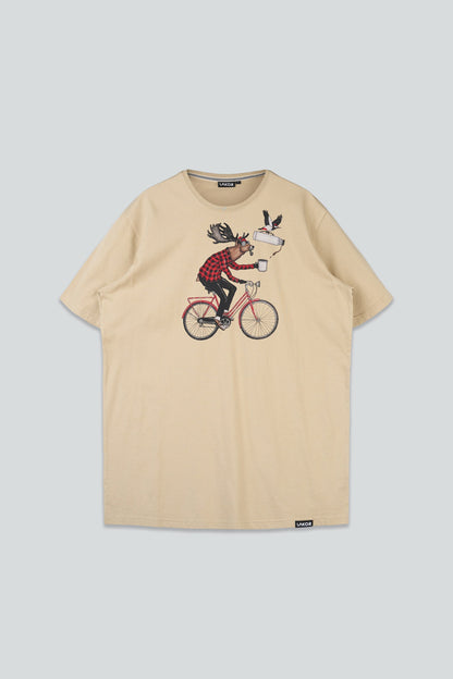 Off to Work T-Shirt - White Pepper