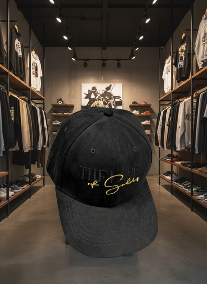 Signature Cap Schwarz-Gold