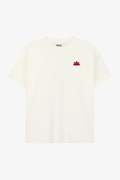 baselab resort t-shirt off white - lab10streetwear.nl