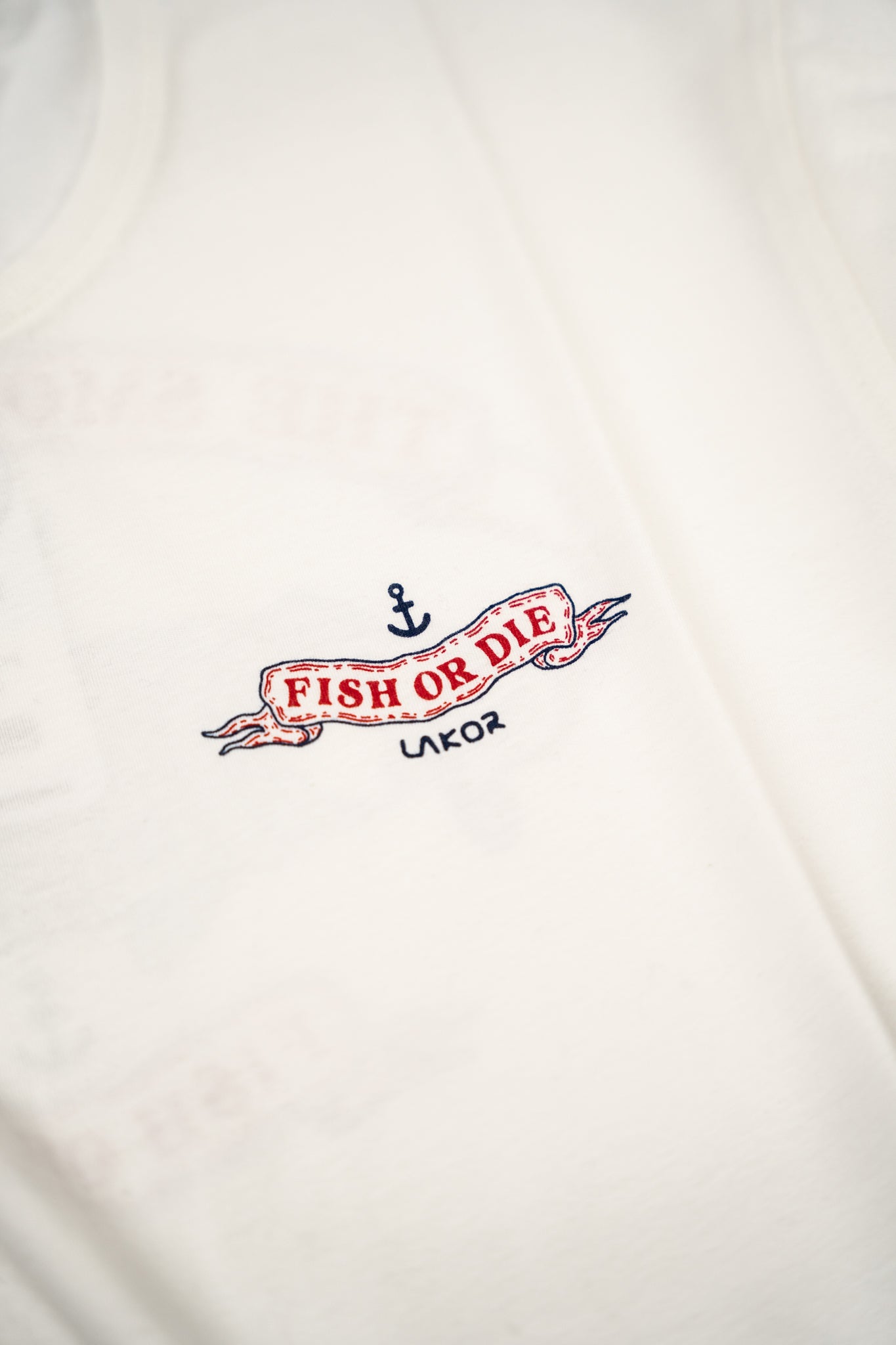 The Smoking Salmon T-Shirt - Star White