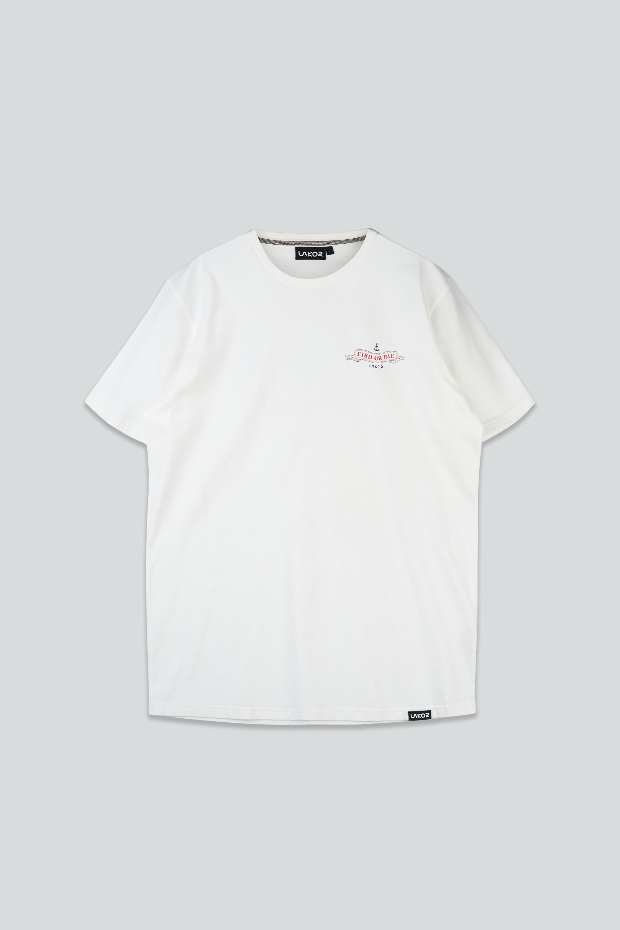 The Smoking Salmon T-Shirt - Star White