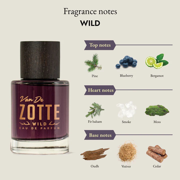 van de zotte WILD - 50ML Eau de Parfum - lab10streetwear.nl