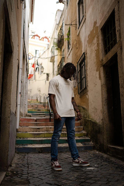 Essential Streetwear T-Shirt - Beige