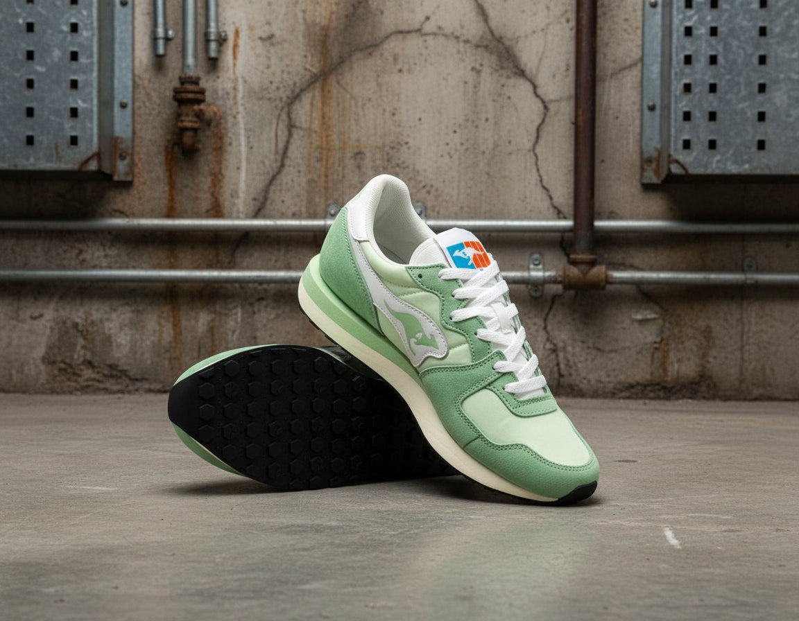 Aussie Athluxe II - Lime White