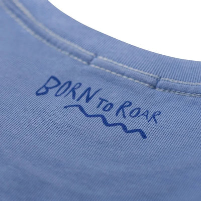 surf.inc Born To Roar Box Tee - Denim Blue -lab10streetwear.nl