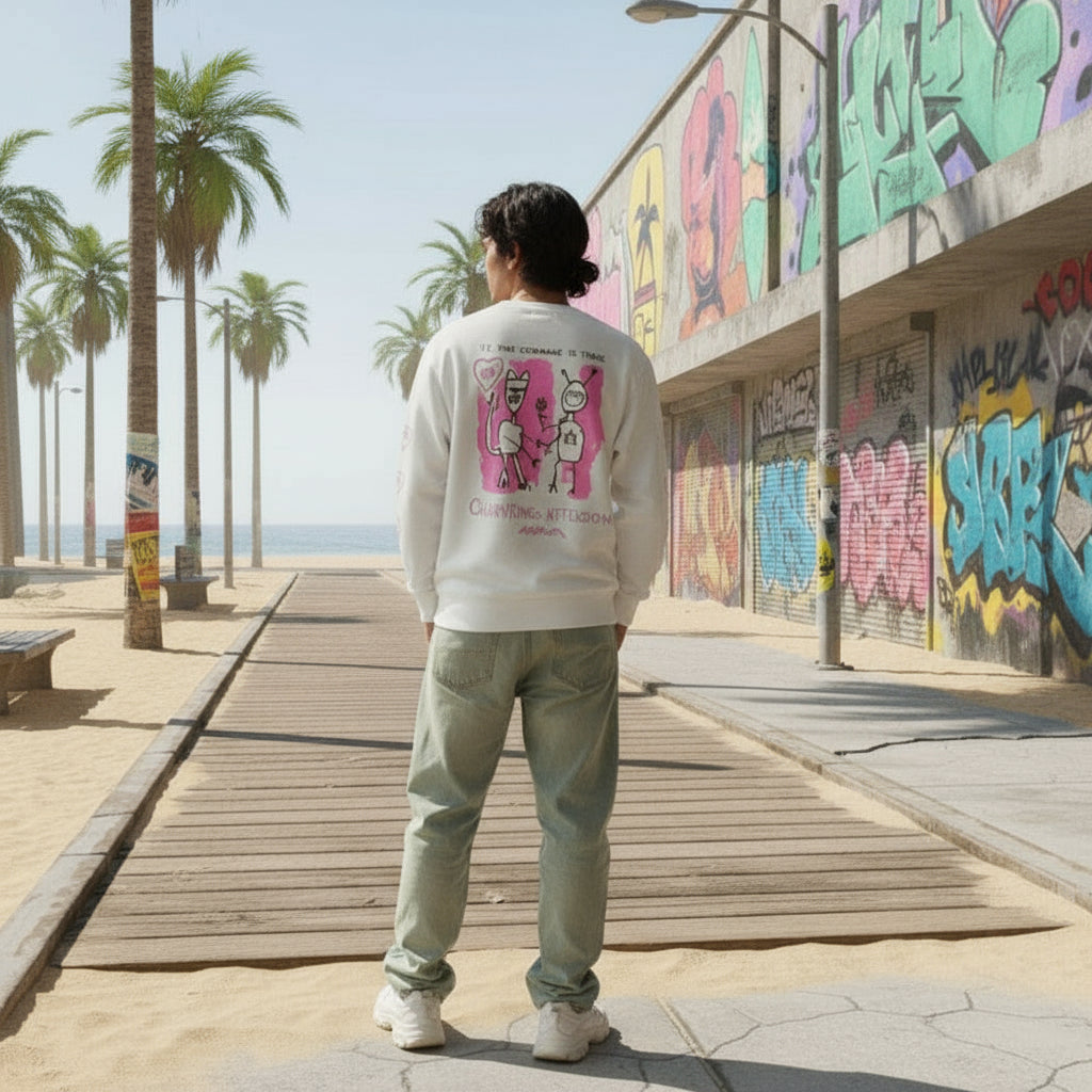 Charming Affection Longsleeve - Paper White