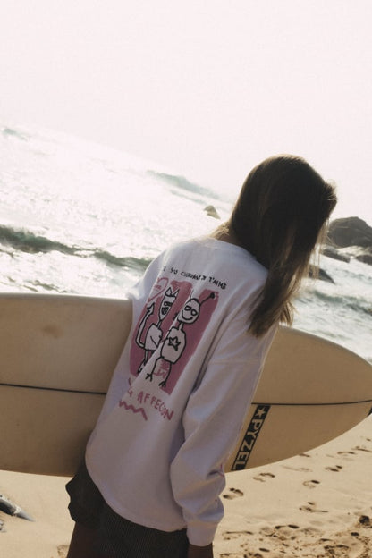 Charming Affection Longsleeve - Paper White