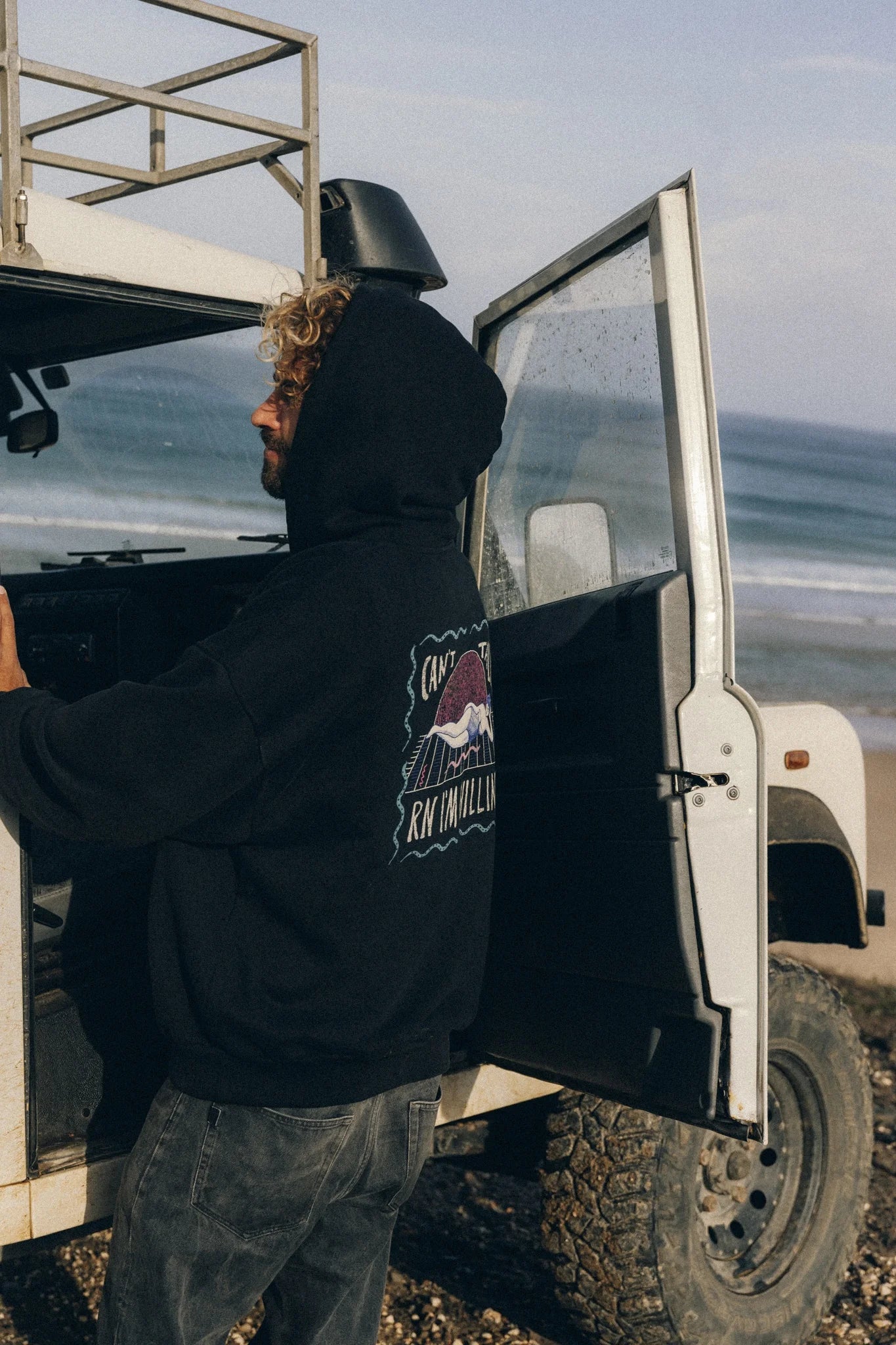 surf.inc Chillin’rn Hoodie - Acid Black - lab10streetwear.nl