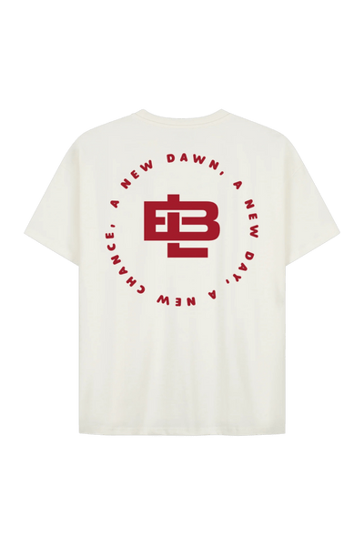 Circle T-shirt - Off White - LAB10streetwear