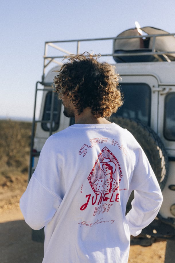 Feel Amazing Longsleeve - Paper White