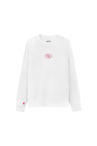 Feel Amazing Longsleeve - Paper White