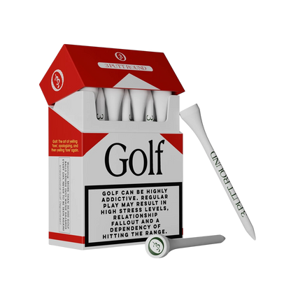 The Red Golf Addiction Tee Pack