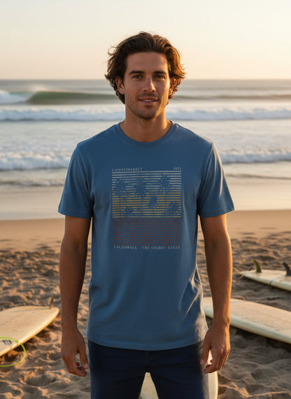 Golden State T-Shirt - Blauw