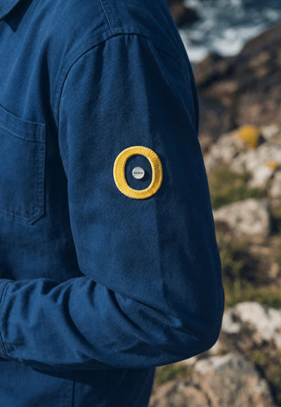 ecmo Nacre Work Jacket (c_twill®) - Blauw - lab10streetwear.nl