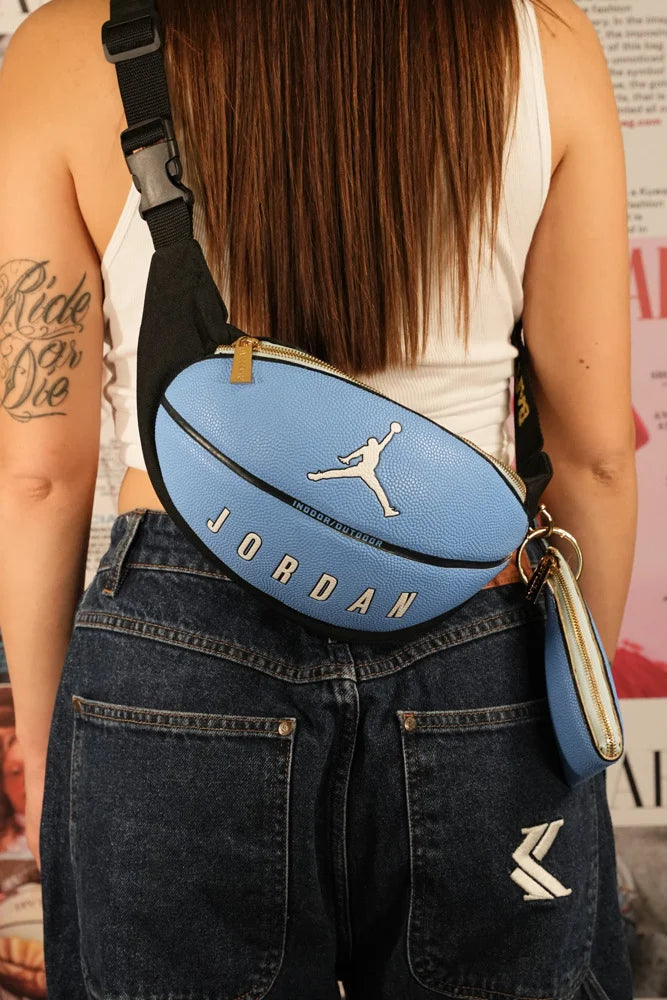 Bagball Heuptas Bluejump met Portomonnee