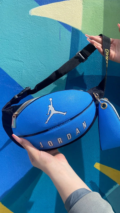 Bagball Heuptas Bluejump met Portomonnee