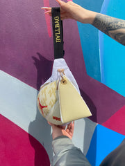 Ballbag Heuptas Flightcream met Portomonnee