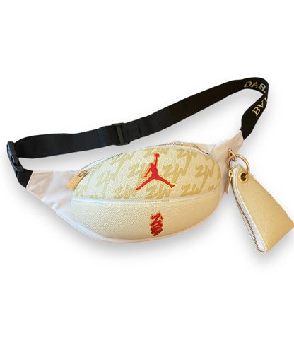 Ballbag Heuptas Flightcream met Portomonnee