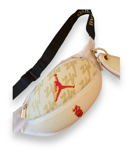 Ballbag Heuptas Flightcream met Portomonnee