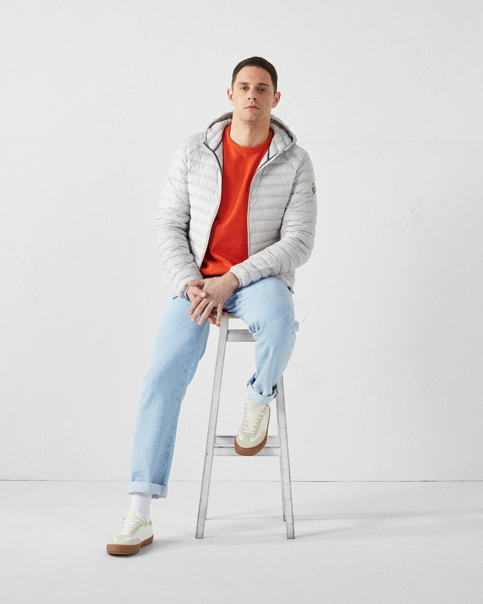 Nico Donsjas met Capuchon - IJsgrijs