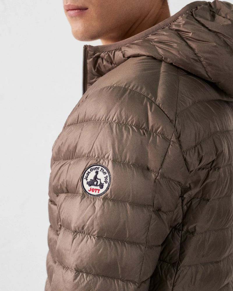 Nico Donsjas met Capuchon Taupe