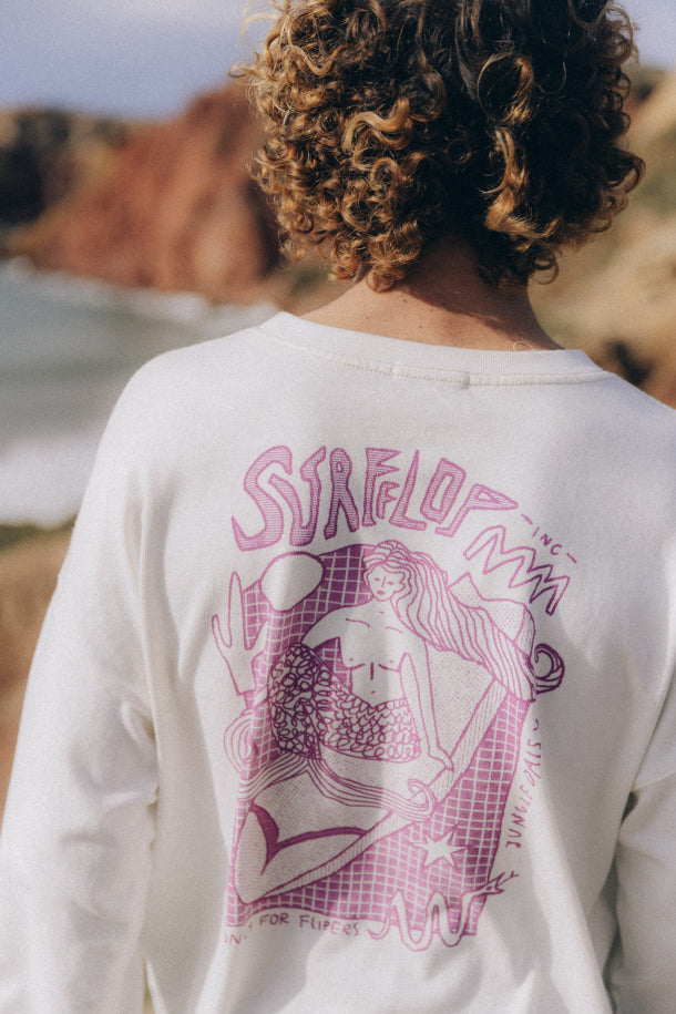 Only For Flippers Longsleeve - Vintage White