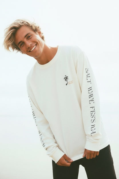 Salty Dreams Longsleeve - Vintage White
