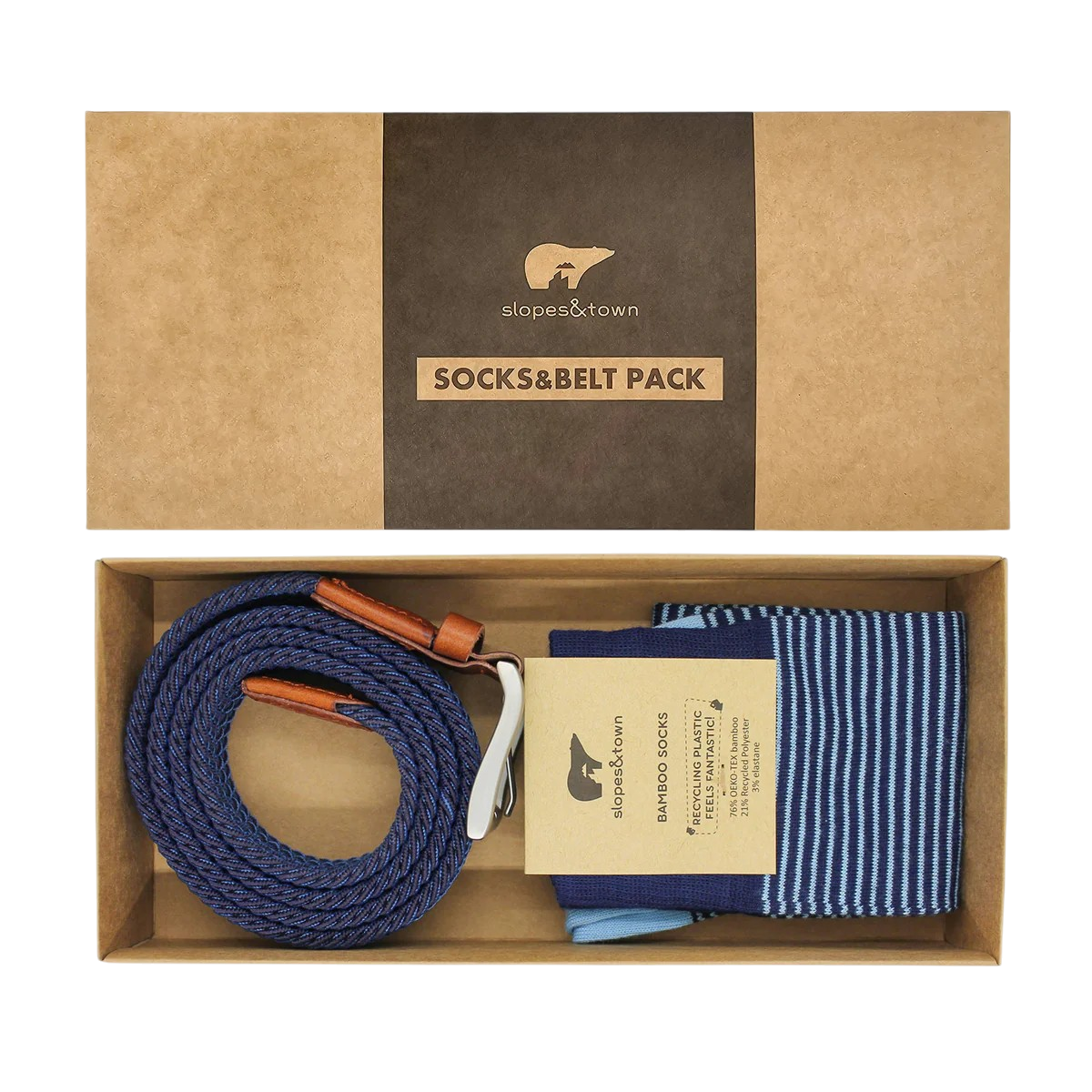 Sokken en Riem Geschenkdoos - Tommy