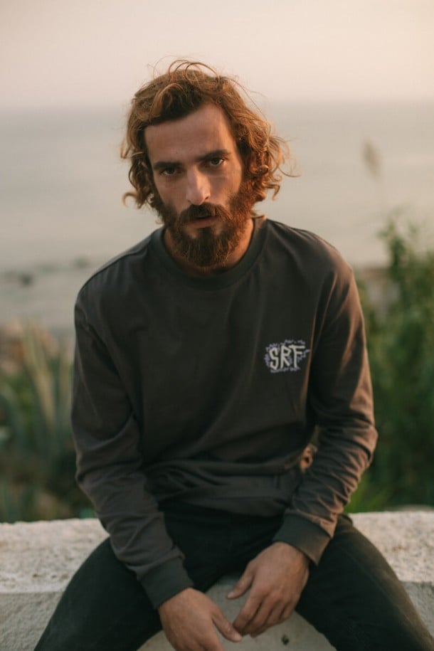 Sunset Seeker LongSleeve - Stone Grey - LAB10streetwear