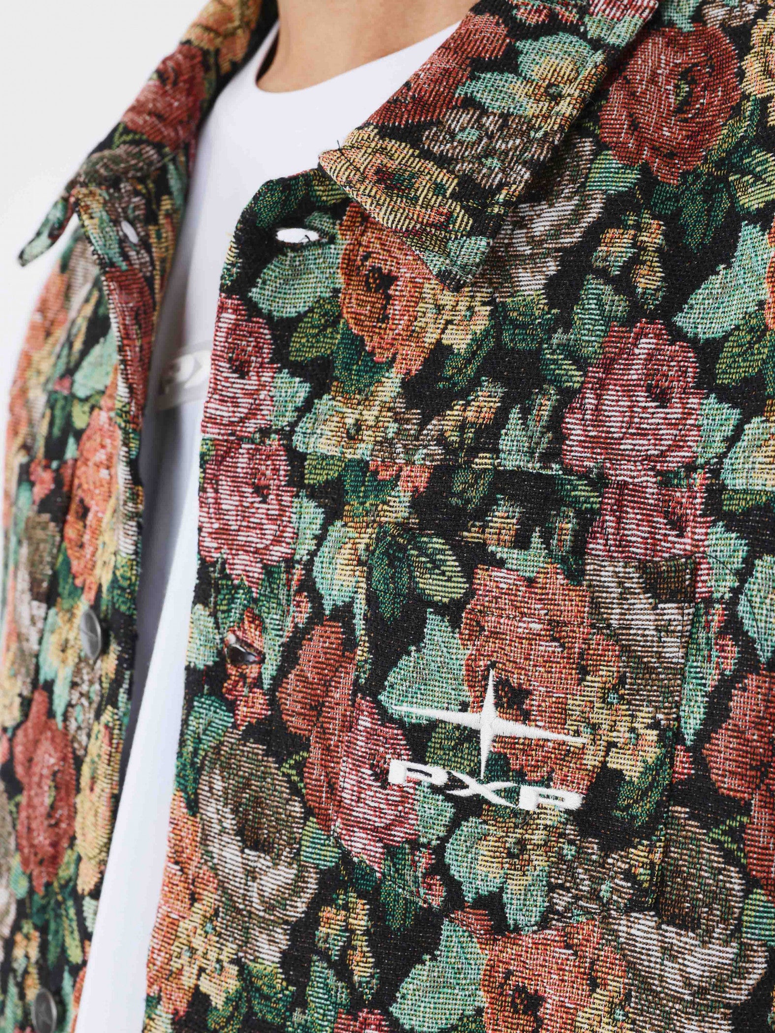 PXP Jas Bloemenpatroon - lab10streetwear.nl