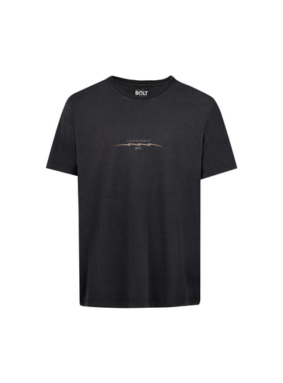 Wave Rider T-Shirt - Zwart - LAB10streetwear