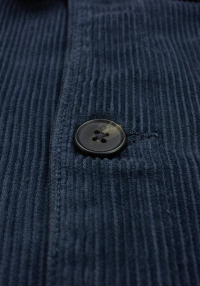 ecmo Nacre Work Jacket (Corduroy) - Navy - lab10streetwear.nl