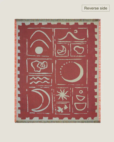 Zephyr Ruby Blanket - LAB10STREETWEAR